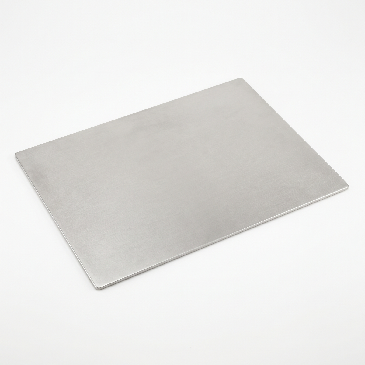 Stainless Steel Cutting Board - Heavy Duty Non-Slip for Meat, Vegetables & Baking | Easy Clean with Safety Lip
