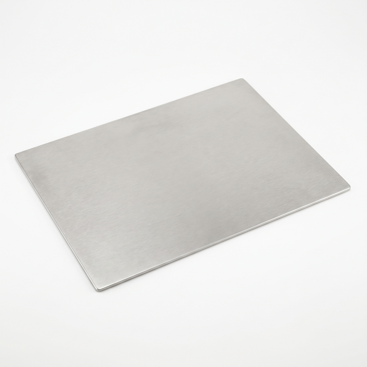 Stainless Steel Cutting Board - Heavy Duty Non-Slip for Meat, Vegetables & Baking | Easy Clean with Safety Lip