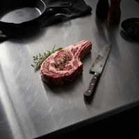 Stainless Steel Cutting Board - Heavy Duty Non-Slip for Meat, Vegetables & Baking | Easy Clean with Safety Lip