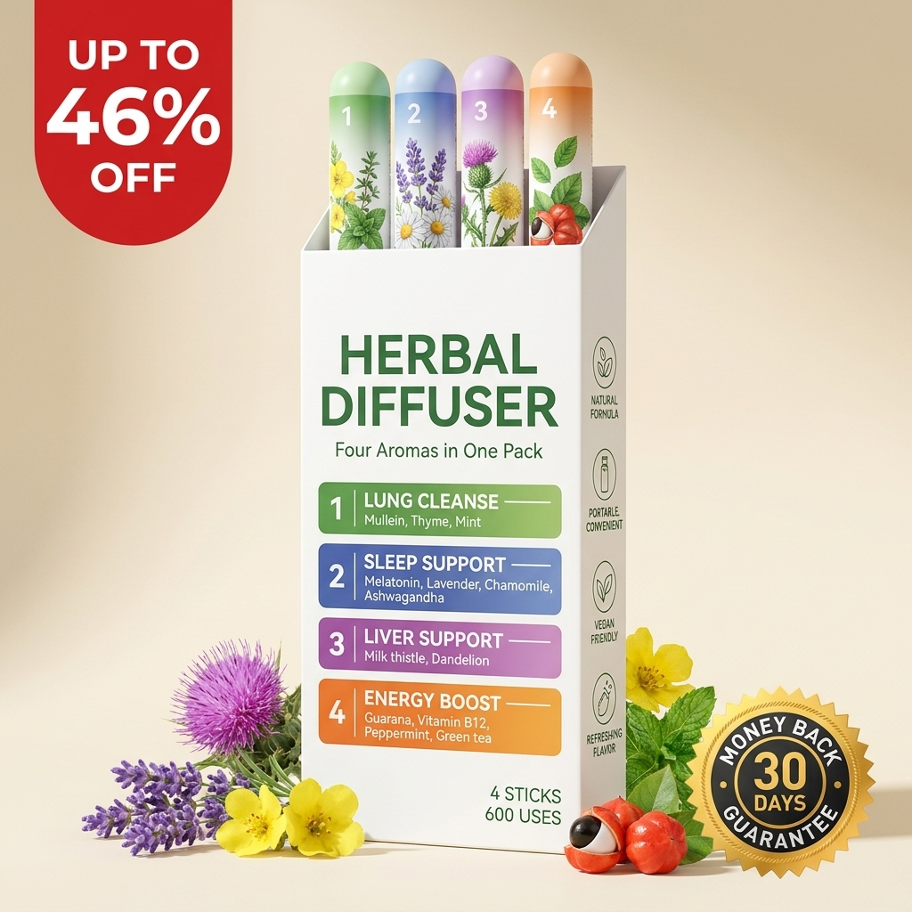4 in 1 AirRenew Herbal Inhaler
